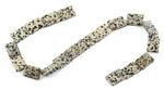 15x20MM Dalmatian Jasper Puffy Rectangular Gemstone Beads