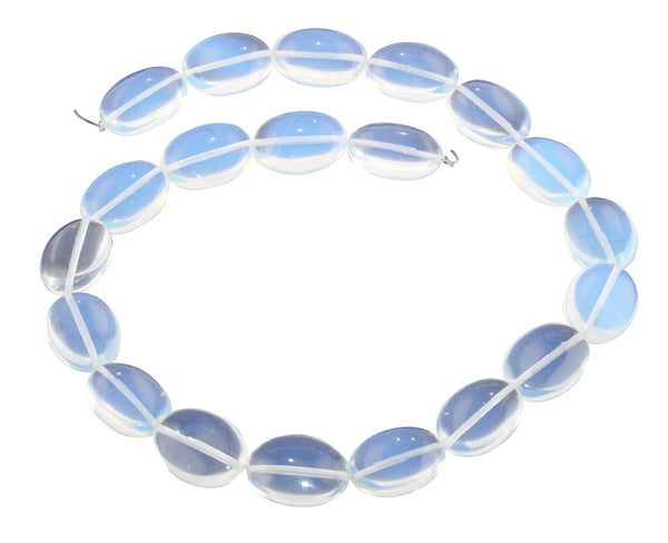 15x20MM Transparent Opalite Glass Oval Gemstone beads
