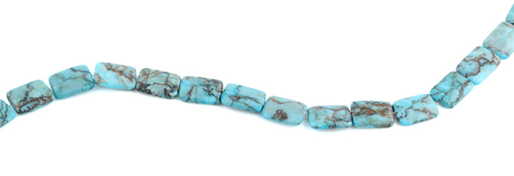 15x20MM Turquoise Rectangle Gemstone Beads