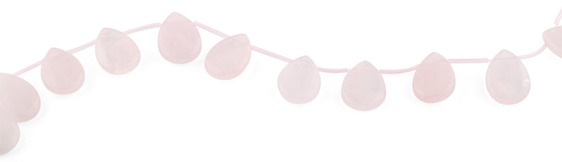 17x24MM Rose Quartz Pear Gemstone Beads