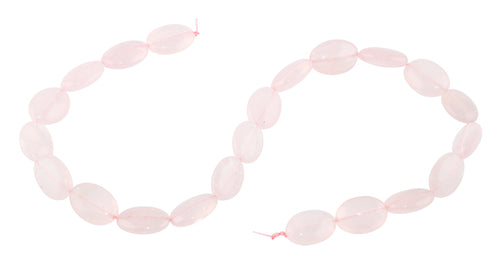 18x13MM Rose Quartz Oval Gemstone Beads