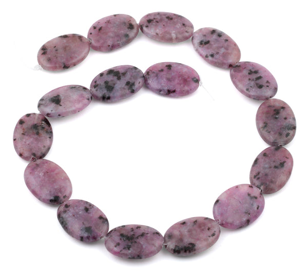 18x25MM Purple Quartz Oval Gemstone Beads