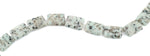 18x25MM Sesame Puffy Rectangular Gemstone Beads