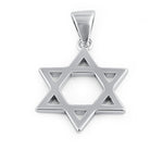 Sterling Silver 20mm Star of David Pendant