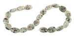 20x14MM Sesame Jasper Puffy Oval Gemstone Beads