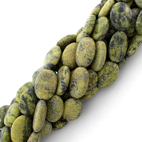 20x25mm Yellow Turquoise Gem Stone Beads