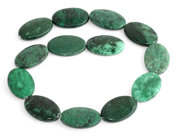 20x30MM Brazil Rainforest Jasper Oval Gemstone Beads