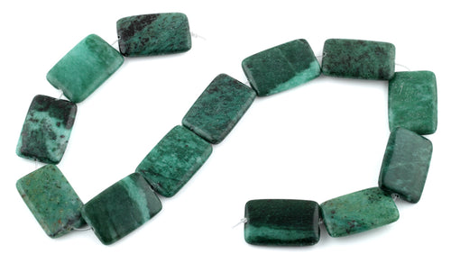 20x30MM Brazil Rainforest Jasper Rectangular Gemstone Beads