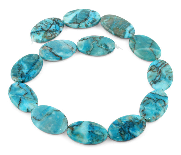 20x30MM Turquoise Oval Gemstone Beads