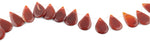 22x30MM Red Agate Oval Gemstone Beads
