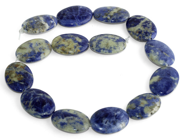 22x30MM Sodalite Oval Gemstone Beads