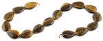 25x18MM Tiger Eye Drop Gemstone Beads