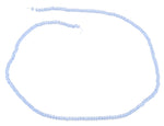 2mm Blue Faceted Rondelle Crystal Beads
