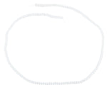 2mm Clear Faceted Rondelle Crystal Beads