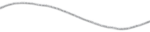 2mm Metal Faceted Rondelle Crystal Beads