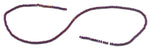2mm Metallic Purple Faceted Rondelle Crystal Beads