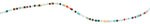 2mm Rainbow Faceted Rondelle Crystal Beads