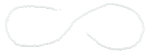 2mm White Faceted Rondelle Crystal Beads