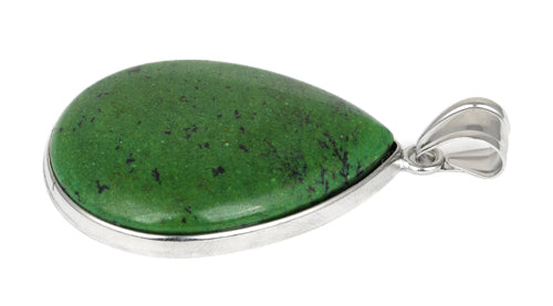 30X40MM Pear Gapeite Turquoise Gemstone Pendant