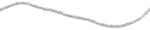 3mm Grey Faceted Rondelle Glass Beads