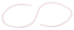 3mm Pink Faceted Rondelle Glass Beads