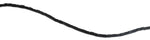 3X6mm Black Rectangle Faceted Crystal Beads