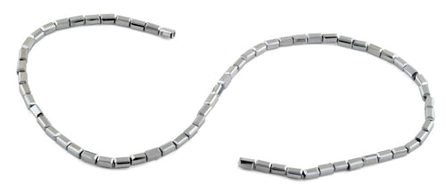 3X6mm Metallic Rectangle Faceted Crystal Beads