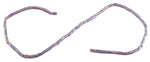 3X6mm Purple Rectangle Faceted Crystal Beads