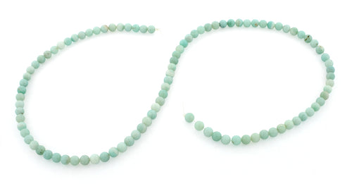 4mm Amazonite Bc Gem Stone Beads