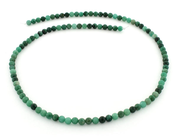 4mm Brazil Rainforest Jasper Round Gem Stone Beads