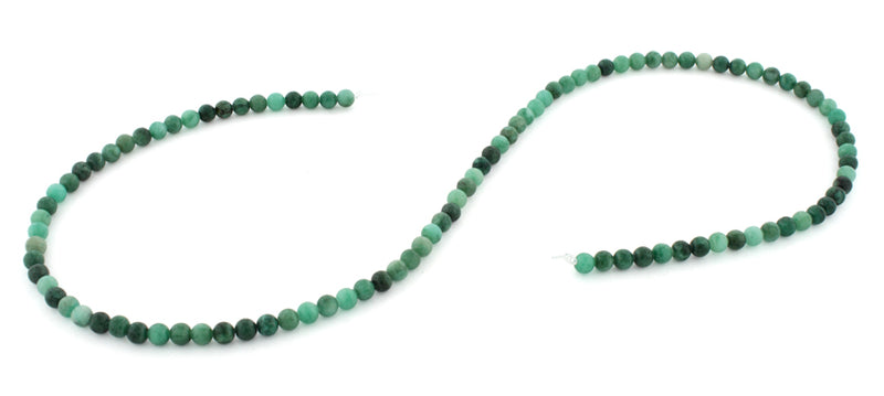 4mm Brazil Rainforest Jasper Round Gem Stone Beads