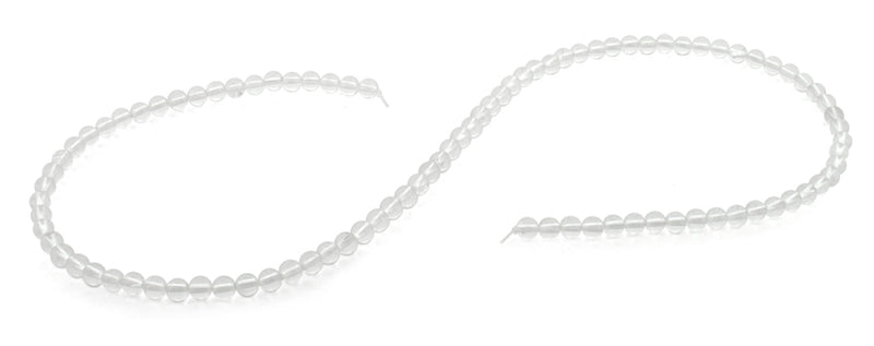 4mm Crystal Round Gem Stone Beads