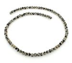 4mm Dalmatian Jasper Round Gem Stone Beads