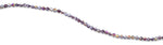 4mm Faceted Bicone Purple Velvet Crystal Beads