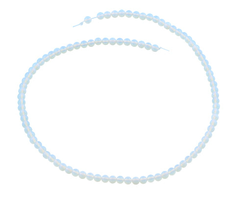 4mm Opalite Round Gem Stone Beads