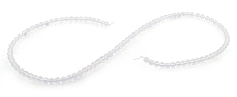 4mm Opalite Transparent Round Gem Stone Beads