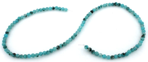 4mm Aqua Quartz Round Gem Stone Beads