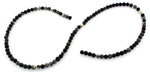 4mm Plain Round Bull Eye Jasper Gem Stone Beads