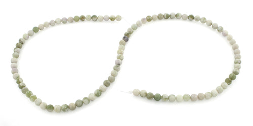 4mm Plain Round Peace Jasper Gem Stone Beads