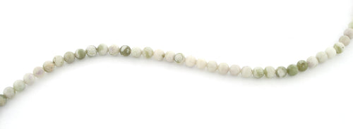 4mm Plain Round Peace Jasper Gem Stone Beads