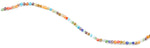 4mm Rainbow Twist Round Faceted Crystal Beads