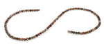 4mm Red Leopard Skin Jasper Round Gem Stone Beads