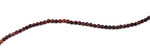4mm Red Tiger Eye Faceted Gem Stone Beads