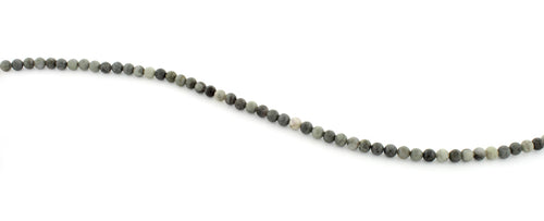 4mm Round Chinese Eagle Eye Gem Stone Beads