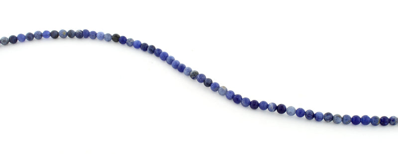 4mm Sodalite Round Gem Stone Beads