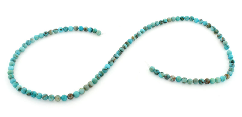 4mm Turquoise Jasper Stone Round Gem Stone Beads