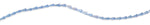 4x8mm Clear Blue Cone Faceted Crystal Beads