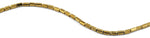 4x8mm Gold Rectangle Faceted Crystal Beads