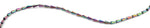 4x8mm Rainbow Cone Faceted Crystal Beads