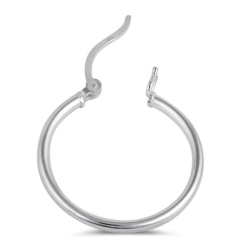 Sterling Silver Hoops